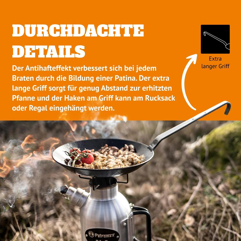 PETROMAX Schmidt Eisen Frying Pan Sp20 13292-6