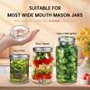 1/2 Pack Glass Fermentation Weight, Easy Grip Pickling Glass Weight for Home Brewing, Pickling, Fermented Fruits, Sauerkraut