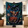 Coraline Print Blanket - Soft & Comfortable, for Bedroom, Travel, Sofa, Home Decoration - Birthday Christmas Gift for Friend