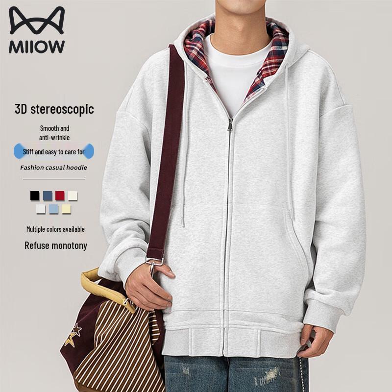 

MaoRen Men s Casual Hooded Jacket S