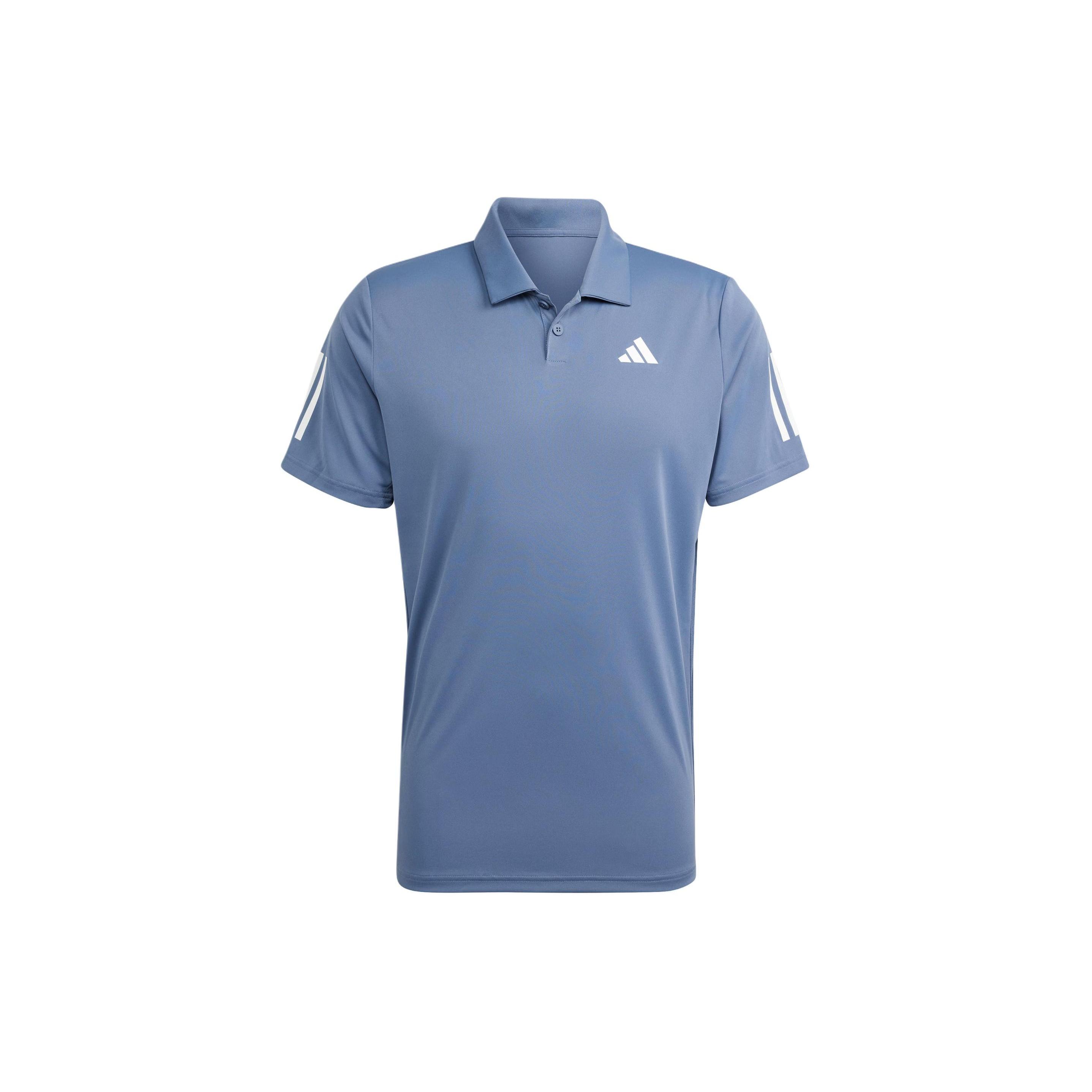 adidas Club 3-Stripes Polo Shirt Asia Sizing Blue Men s IY3216 M