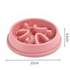 Pet Non-slip Overturning Explosion-proof Food Dog Bowl, Slow Food, Slow Food, Anti-choking Food Bowl