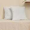 Bean Shape Throw Pillowcase Soft Plush Cushion Cover Durable Machine Washable For Interior Sofa Bed Design