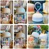 Mini Plastic Water Cup With Cartoon Pattern For Milk Powder And Milk Drinking, Leak-proof And 250ml Capacity