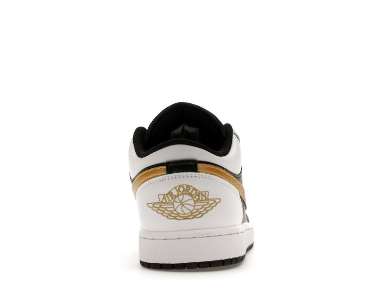 Air Jordan 1 Low Złoty Swoosh - 553558-172