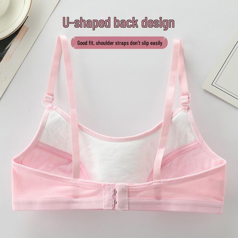 Canottino Reggiseno da Allenamento in Cotone per Ragazze Età 10-13