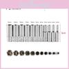 Versatile Hex Drive Part 1/4" Drive Socket Set Long Deep 4-14 Mm Snap On Screwdriver