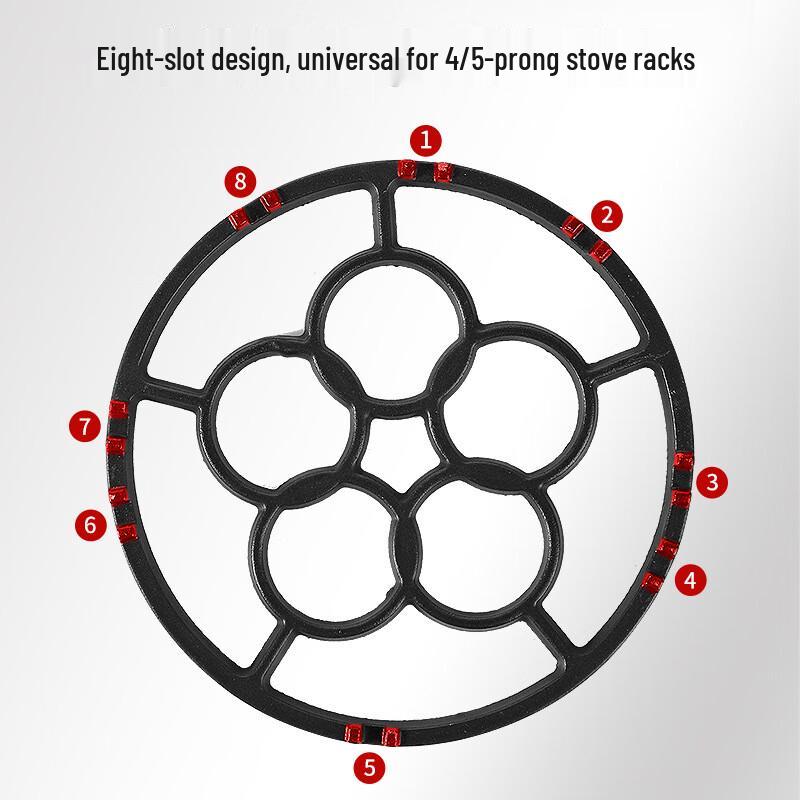 Универсальная нескользящая подставка под кастрюлю для газовой плиты Baishengnu