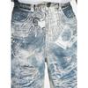 2025 American Retro 3D Print Baggy Wide-Leg Jeans Keychain