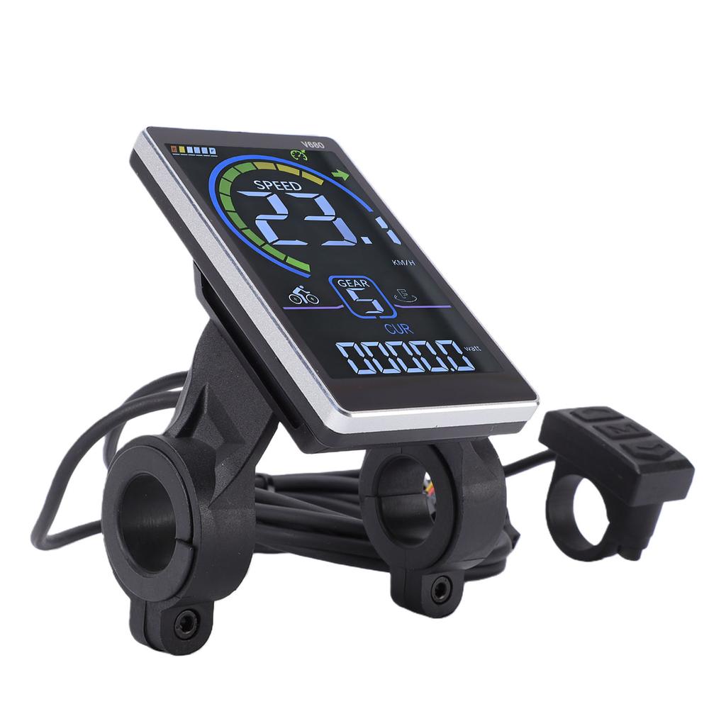 Elektrofahrrad Controller Kit Aluminiumlegierung 350W Bürstenloser Controller mit V680 M LCD Display Bildschirm für Modifikation