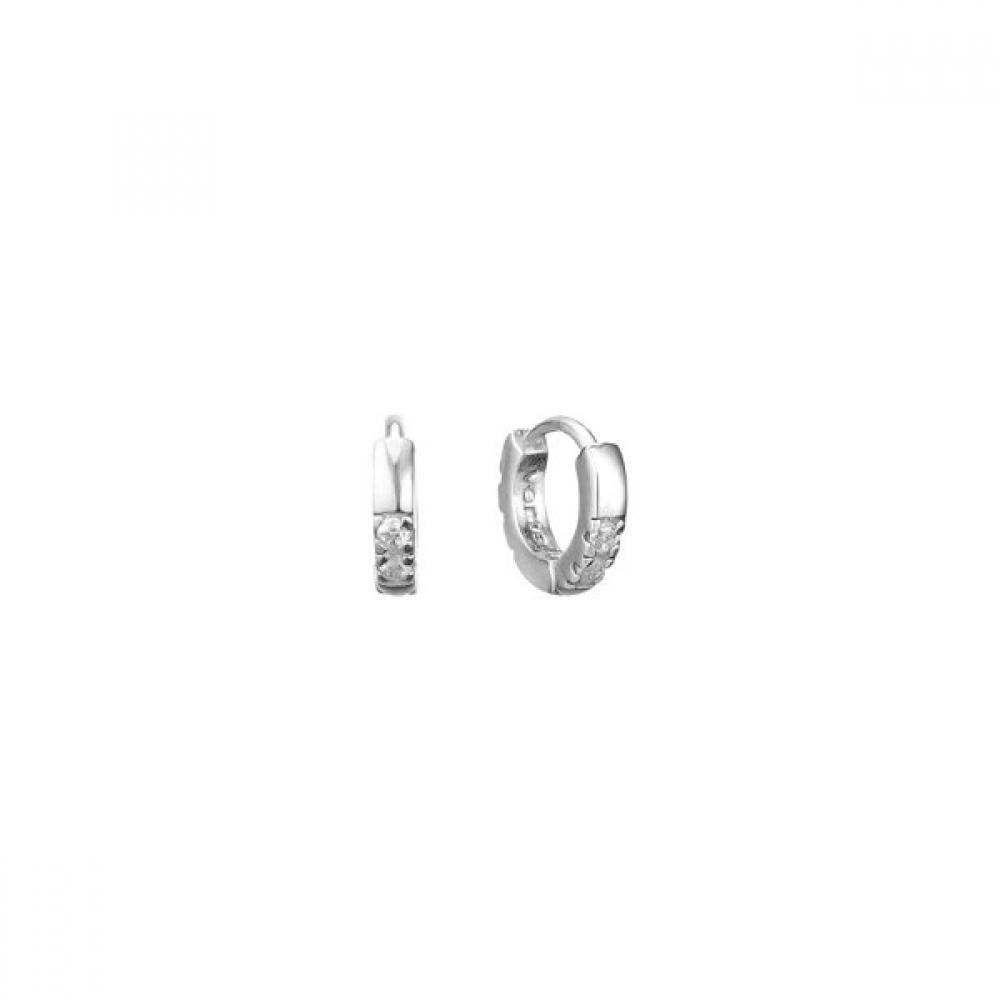 Verte Mini Dew Earring   Deux.silver.222
