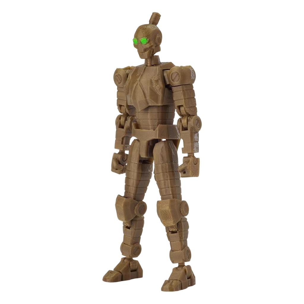 3D Printed Articulated Joint Figure Fully Poseable Action Model with Multiple Movable Parts for Creative Display and Collection