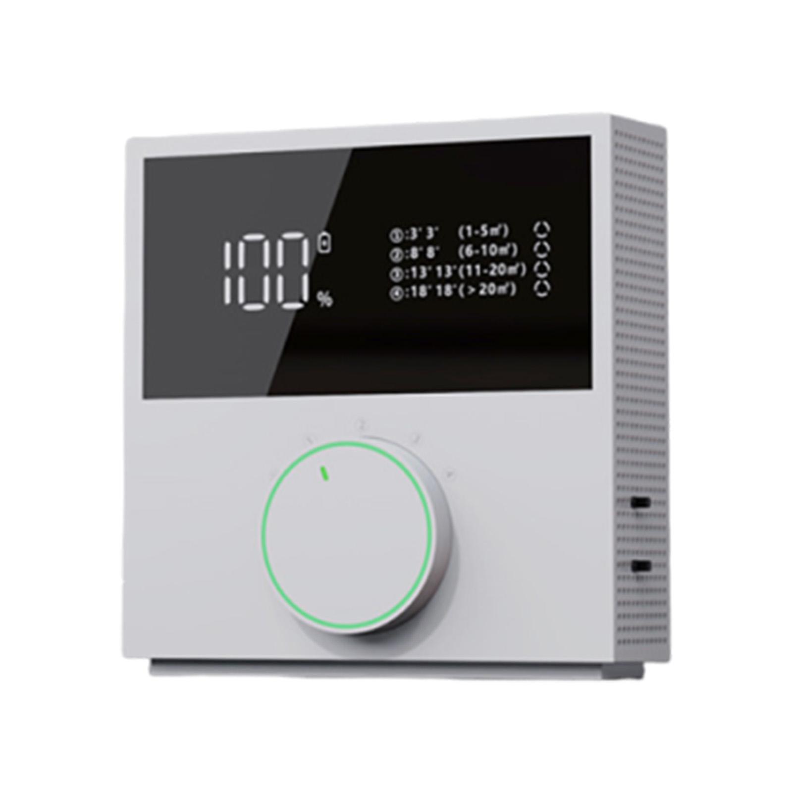 

Plug in Odor Purifier Ionizer Air Purifier 150mg H Active Oxygen Odor Eliminator Deodorization 4 Timer Modes Quiet for білий