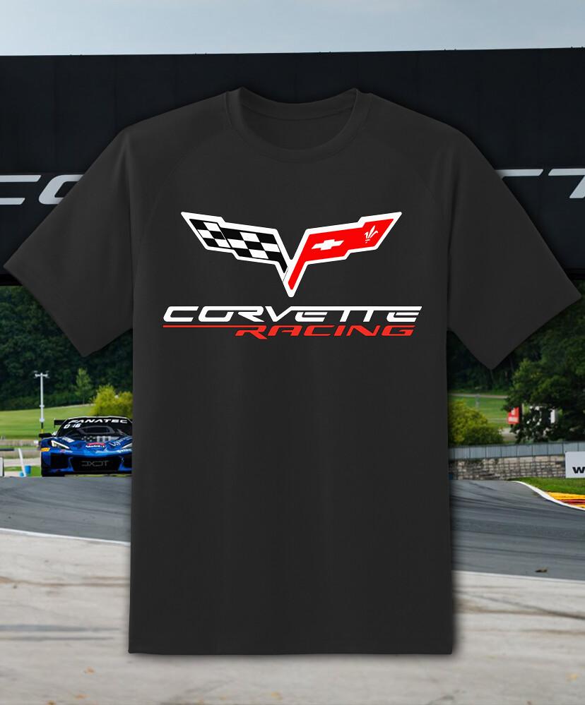 

Corvette Racing Automotive Shirt - Adult & Youth sizes up to 6XL Fast Ship!! Unisex T-Shirt XXXXL