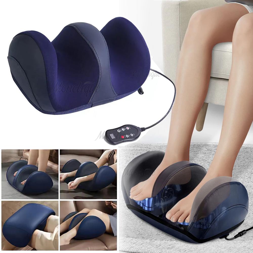Large Electric Foot Leg Massager Deep Tissue Hot Compress Shiatsu Kneading Relax Muscle Care Foot Machine Tool Multifunctional