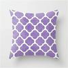 2024 Galaxy INS Wind Purple Geometric Moon Print Pillowcase Living Room Office Sofa Cushion Cover Waist Pillowcase 45*45CM