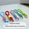 Paracord Keychain Wristlet Bag Charm Braided Strap Key Ring Rope Keychain Lanyard for Car Keys Phone