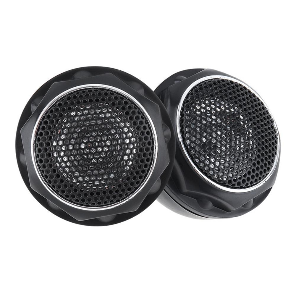2pcs T280 Car High Fidelity Stereo Speaker Tweeter Car Modified Car Audio Dome Tweeters 12V 140W High Frequency Capacitor