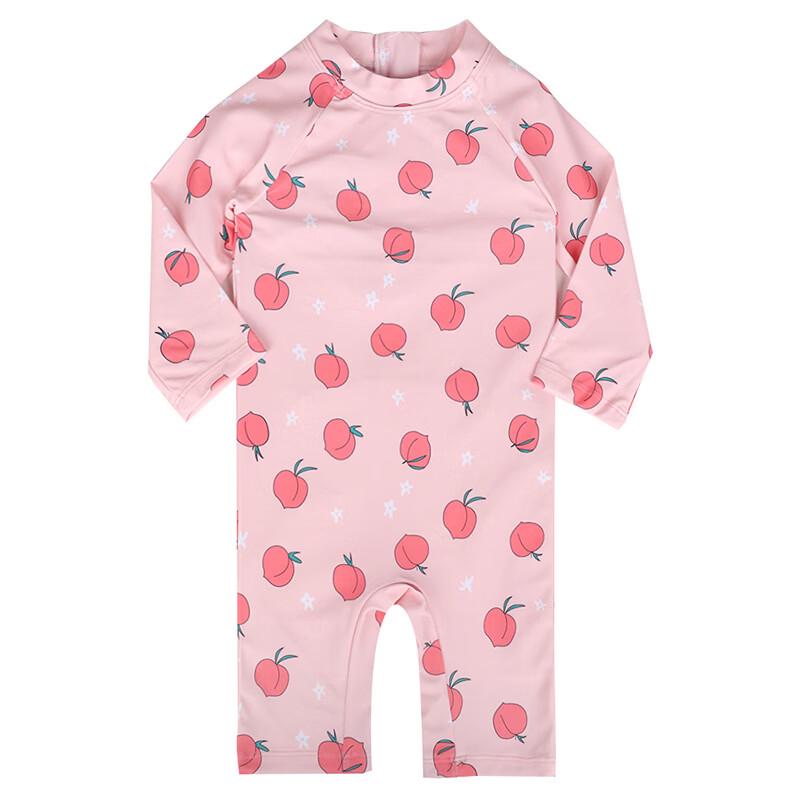 

Girls Peach Baby One-Piece Swimsuit