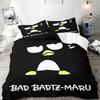Bad Badtz-Maru Anime, Home Bedroom Comforte Nordic Polyester Material, Suitable for Children and Adults, 3-piece Set