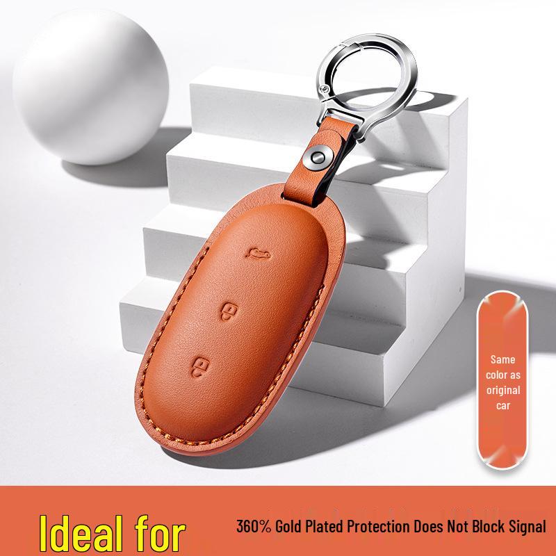 Suede Protective Key Cover for Ideal L9 L8 L7 - Original Style Car Remote Holder