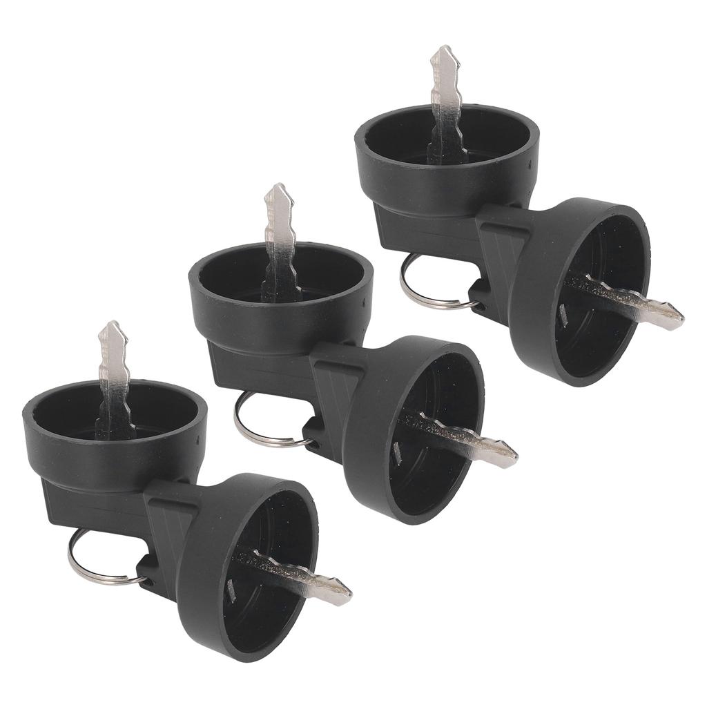 20PCS Single Cylinder Diesel Generator Starter Key Plastic Iron Engine Lock Ignition Start Key for