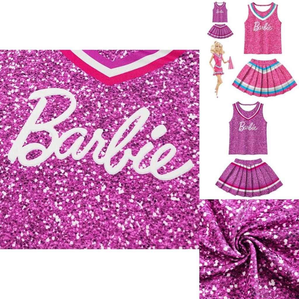 Barbie Der Film Lila Polyesterfaser Cosplay-Kleid für Kindergrößen)