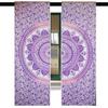 Mandala 100% cotton curtain, window and door treatment, mandala curtain panels,hippie bohemian home decor curtains,mandala tapestry curtains
