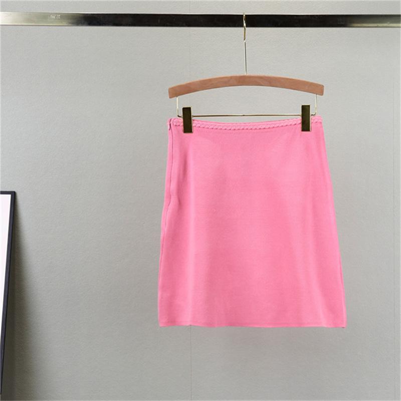 Spring Women's Knitted Long Sleeved Cardigan Jacket Sexy Camisole Short Skirt Fashion Three Piece Set