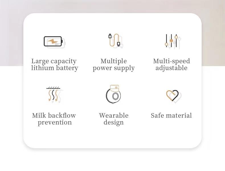 Automatic Breast Milk Pump Wearable Breast Pump Maxi Flex Double Electric Breast Pump Hands-free For Baby Feeding BPA Free