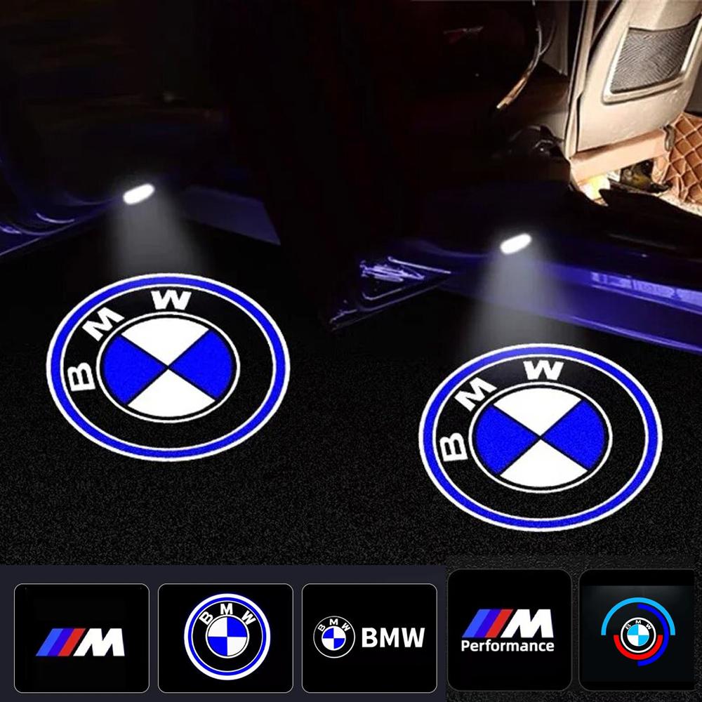 AAAOO1 LED Car Door Logo Projector Lamps Welcome Light For Mini Logo BMW M E90 E60 F18 E46 F30 F20 M2 M5 M3 E87 M4 X3 X5 X1 Accessories