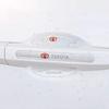 8 STKS Auto Transparante Anti-Botsingsstrip Deurhandvat Kom Beschermer Sticker Folie voor Toyota Corolla Camry CHR Yaris Hilux Rav4