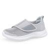 Summer men's and women's walking shoes mom and dad casual sneakers low-top hole single mesh Velcro cover