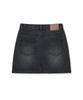 Yale Denim Mini Skirt_Charcoal