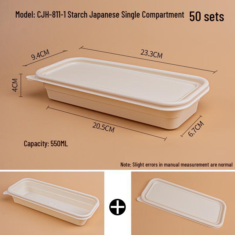 

Eco-Friendly Corn Starch Lunch Box