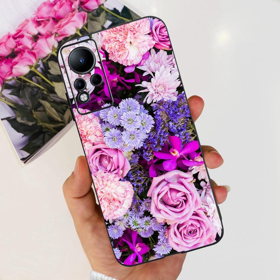 For Infinix Note 11 Case X663 X663B Cute Fashion Painted Cover Case For Infinix Note 12 Note12 Note11 X663C Soft TPU Fundas Capa