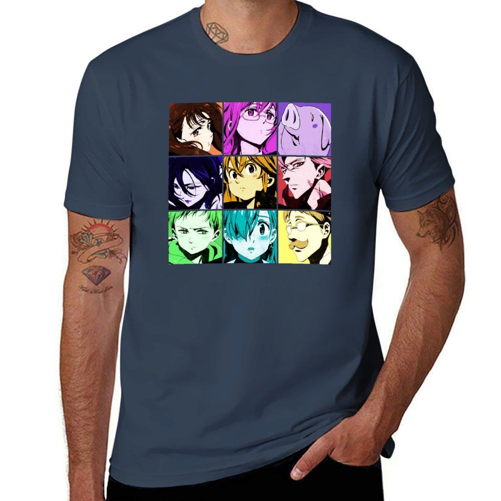 Seven Warhol Sins TShirt Simple Casual Short Sleeve Tee S