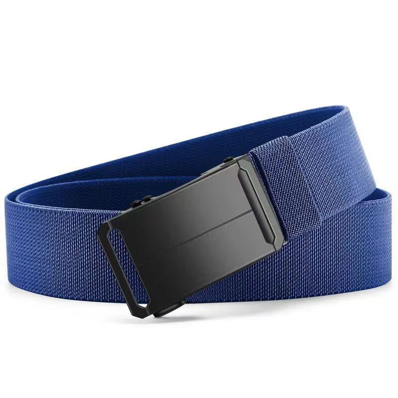 Wankajia Men s Outdoor Woven Canvas Automatic Buckle Belt