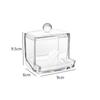 Acrylic Cotton Swabs Storage Holder Box Portable Transparent Makeup Cotton Pad Cosmetic Container Jewelry Organizer Case#ww