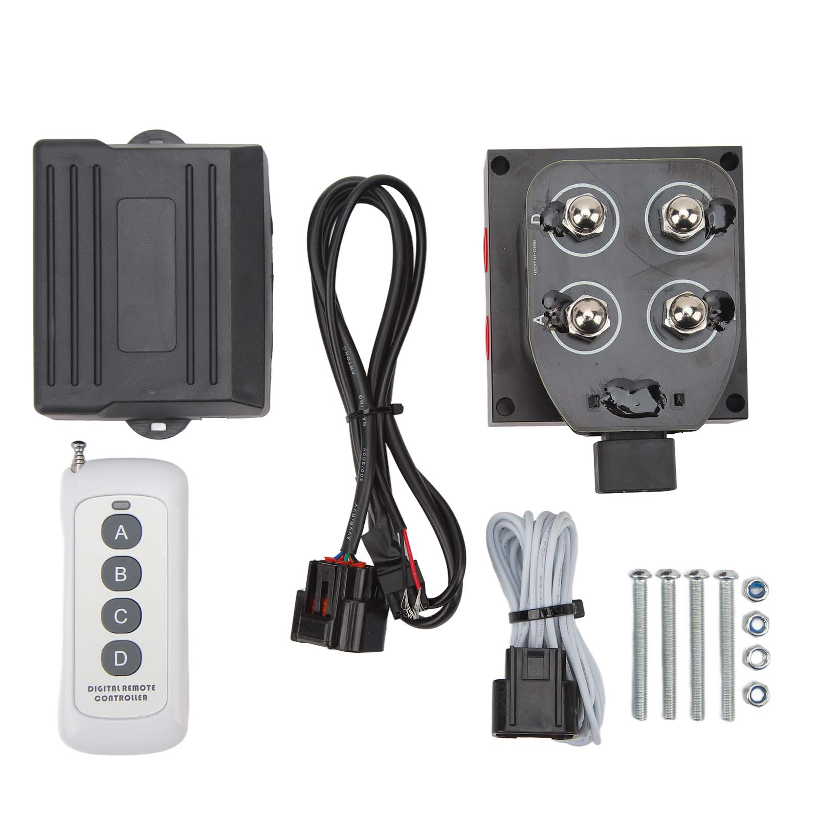 

200PSI 12V Auto Manifold Solenoid Valve Air Ride Corner Block Suspension Manifold Valve Block Four