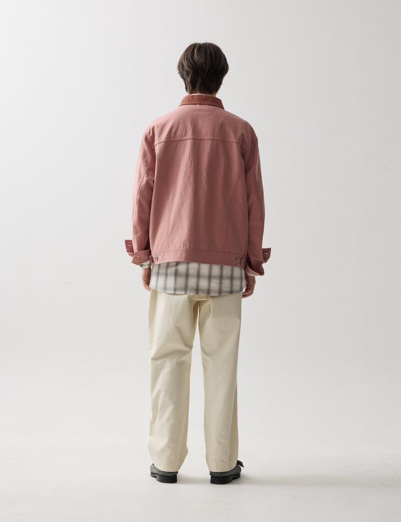 Namerclothing Basis Trucker Jacket Pink