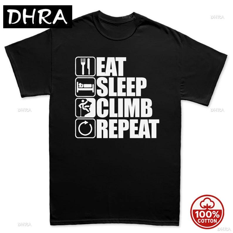 

Rock Climbing Unisexs Tshirt Rock Climbing Gift Shirt Funny Shirt Adventure Gift Idea Climber Lover Gift Eat Sleep Climber Shirt 4XL