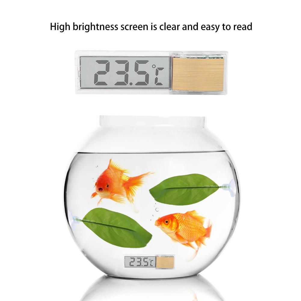 LED Digital Fish Tank Aquarium Thermometer Small Size Temperature Measuring Meter Machine