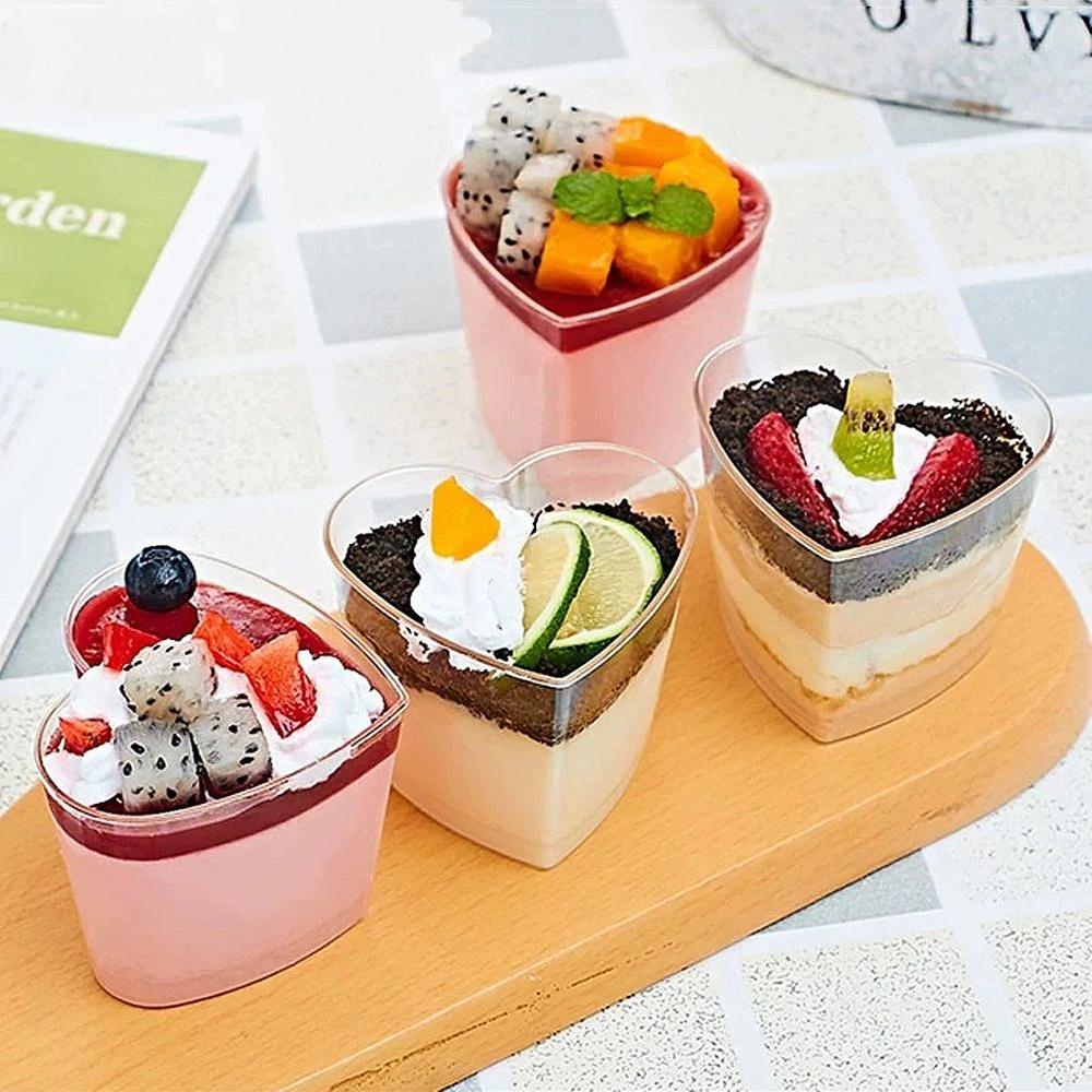 6x Cups, Cups, Dessert Containers, Snacks, Dessert Starters
