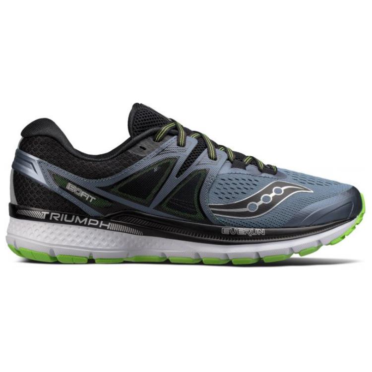 SAUCONY Triumph ISO 3 Grey Slime Men Sneakers Black S20346-4