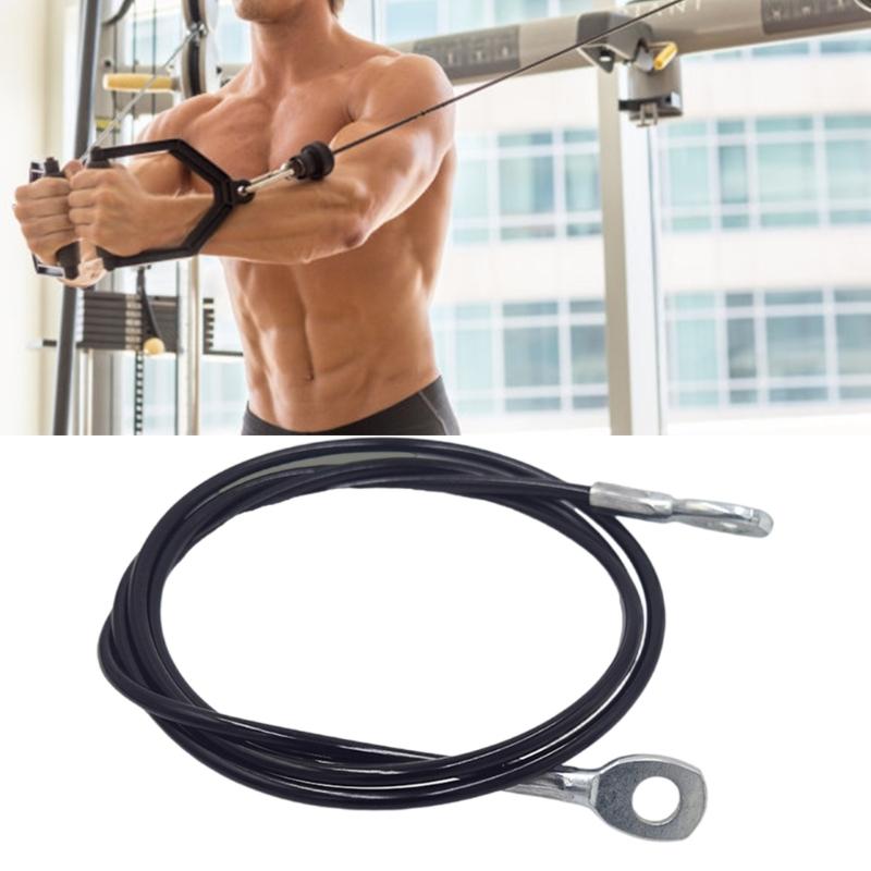 Homes Workout Pulley Cable Commercial Gym Equipment Cable Rusts Resistant Cable Suitable for Various Fitness Level