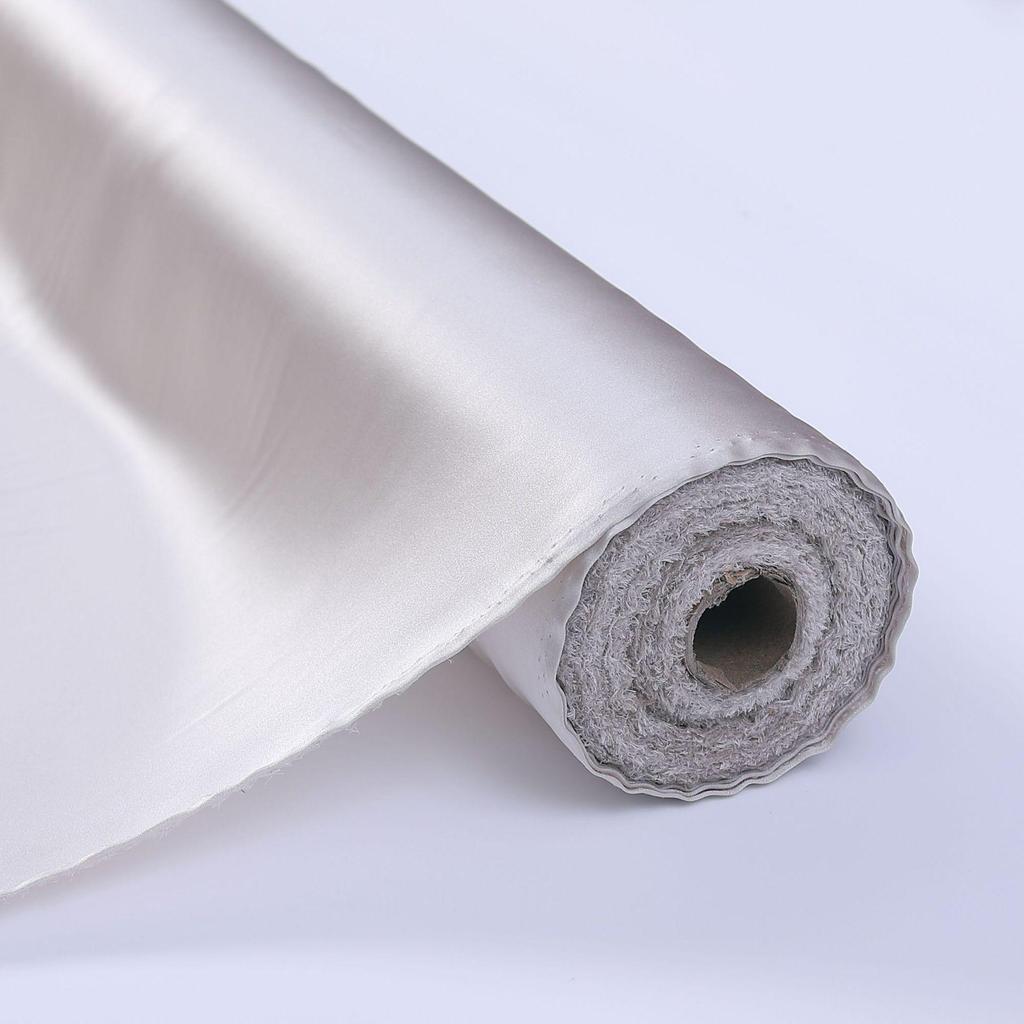 22 Momme Heavyweight Mulberry Silk Crepe Satin Fabric for Fashion Pajamas, 140cm Width
