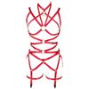 Women's Cropped Punk Harness Belt Stretch Stretch Gothic Garter Rave Sex Lingerie