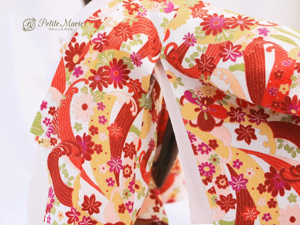 [Petite Marie] 13 DD DDS Compatible Formal Kimono 9-Piece Set (Uchikake, Kimono, Undergarment, Obi, Obiage, Obijime, 2 Koshihimo, Fur Trim, Tabi)