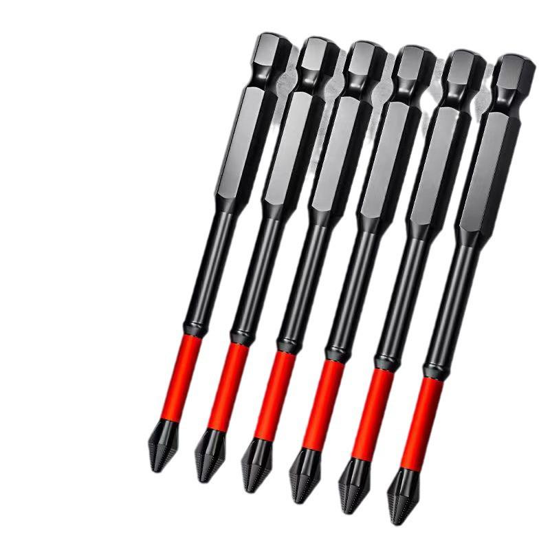 Durable Magnetic Non-Slip Screwdriver Bits Set - Impact Resistant & High Hardness